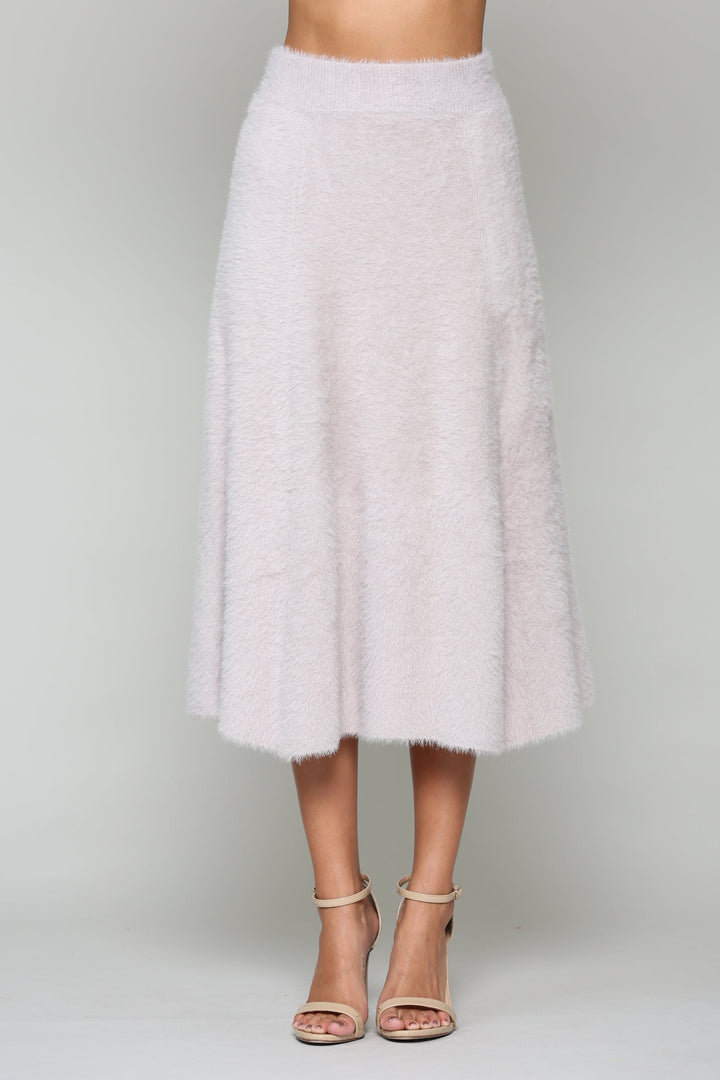 Stephanie Sweater Brushed Knitted Skirt