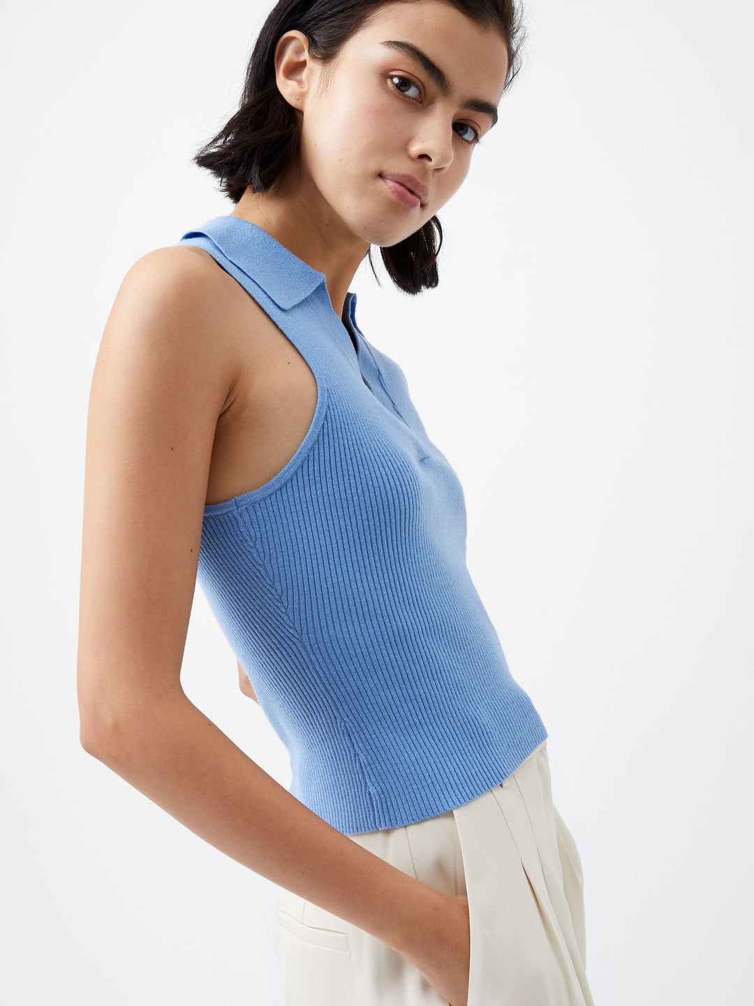 Cosysoft V Neck Sleeveless Sweater