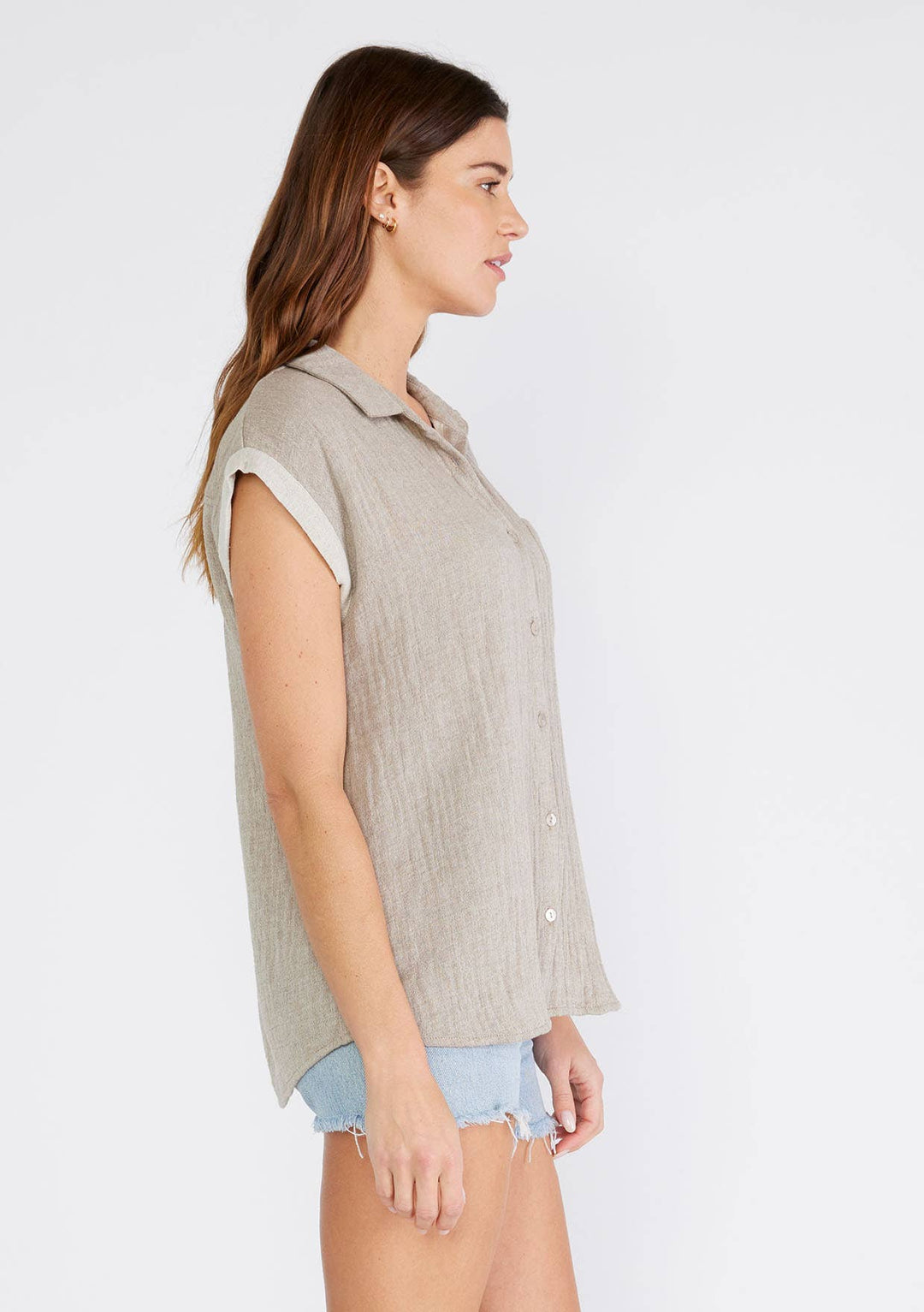 COTTON DOLAN SLEEVE TOP