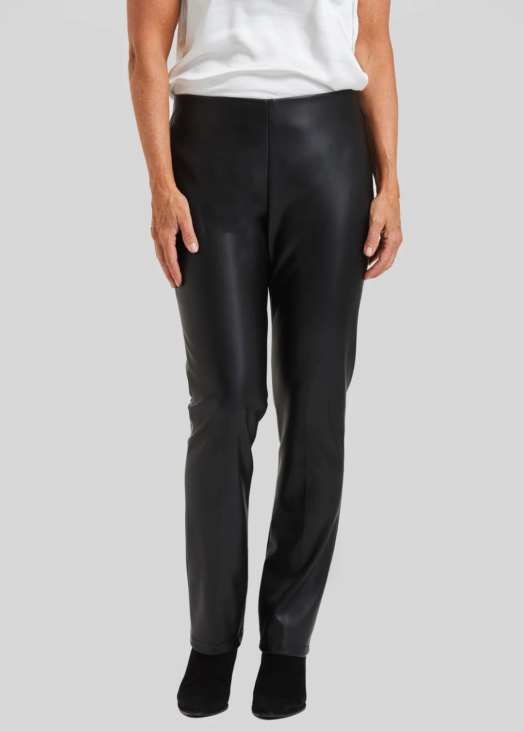 FAUX LEATHER PANT