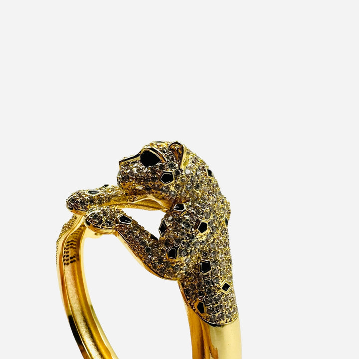 Sparkly Leopard Bracelet