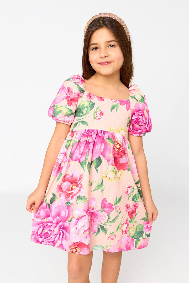 Kennedy Girl's Baby Doll Dress - Explorer