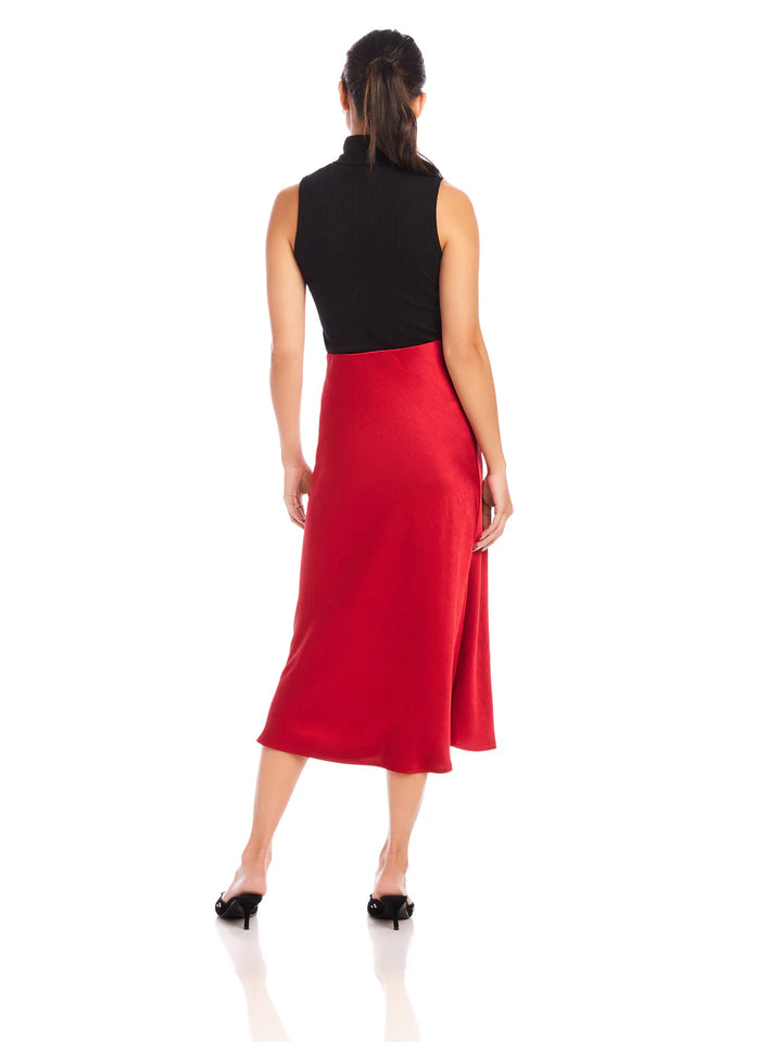 BRIELLE MIDI SKIRT