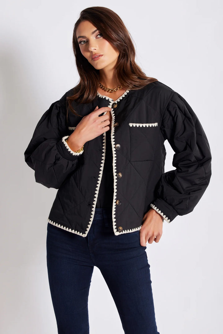 BROOKLYN WHIPSTITCH QUILT JACKET