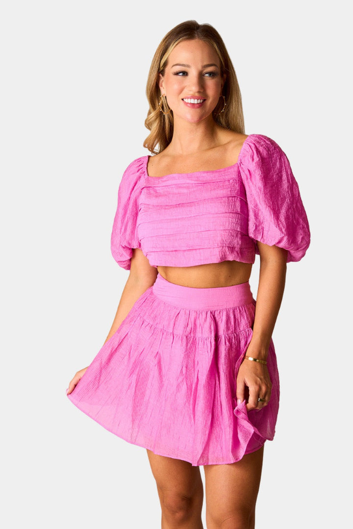 Cutie Two Piece Set - Bubblegum