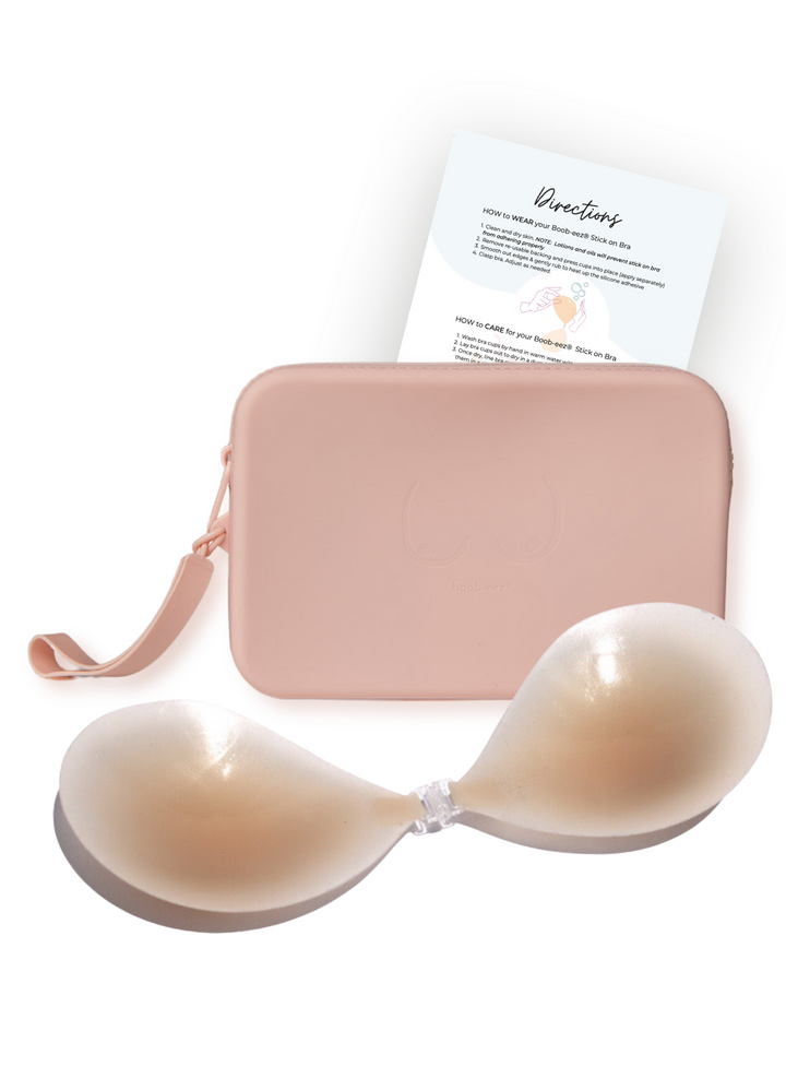 Match Maker - Silicone Travel Case + x1  Silicone Stick-On Bra - WSL