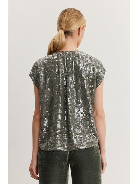 ELORIE SEQUIN TOP