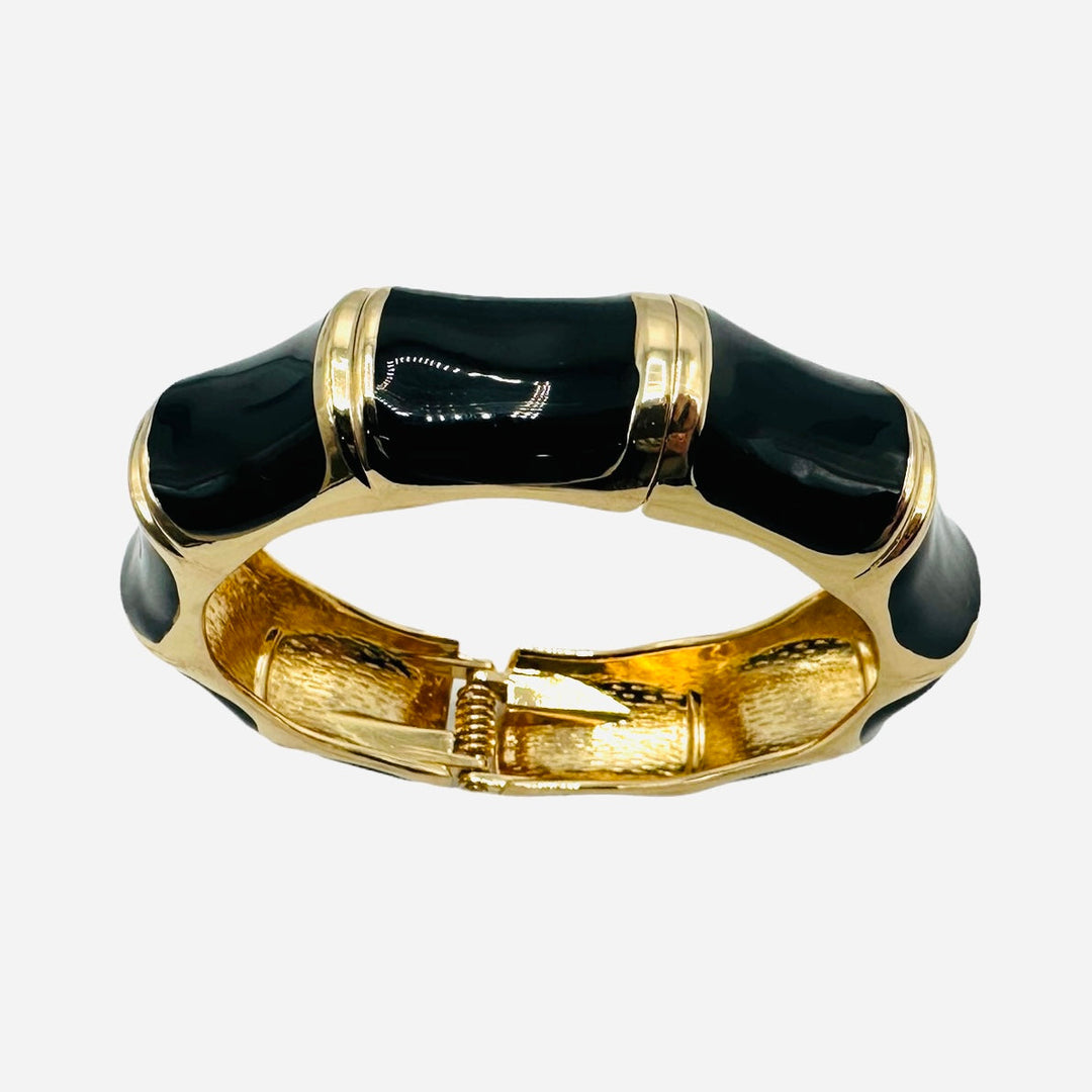 Black Bamboo Bracelet