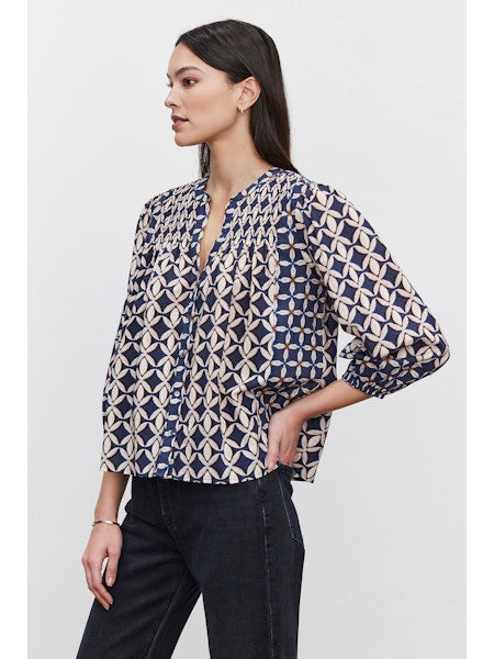 HADDON PRINT TOP