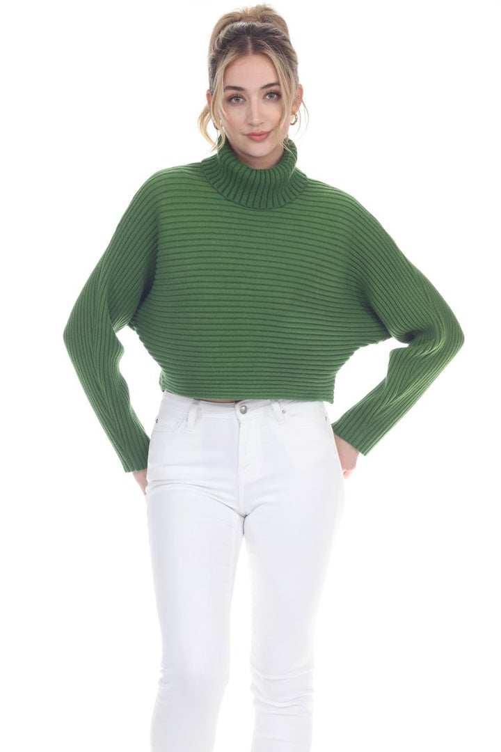 HAZEL TURTLENECK KNIT SWEATER