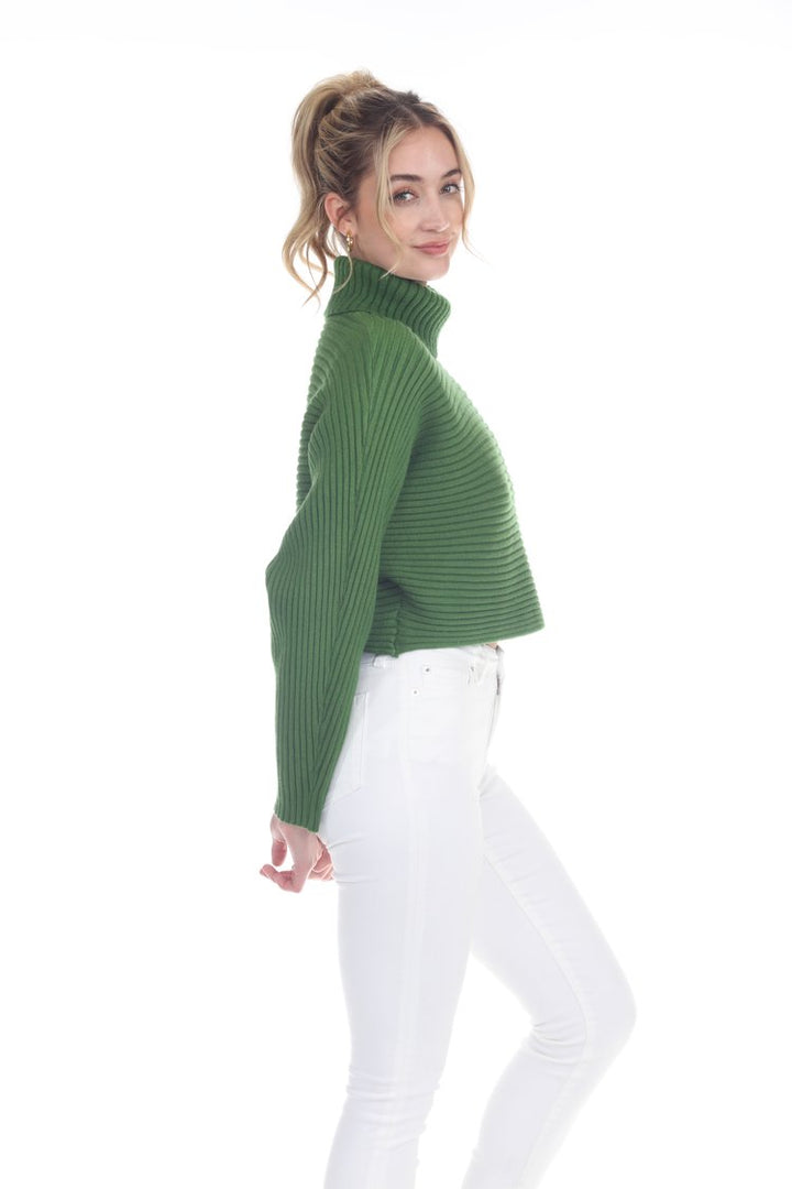 HAZEL TURTLENECK KNIT SWEATER