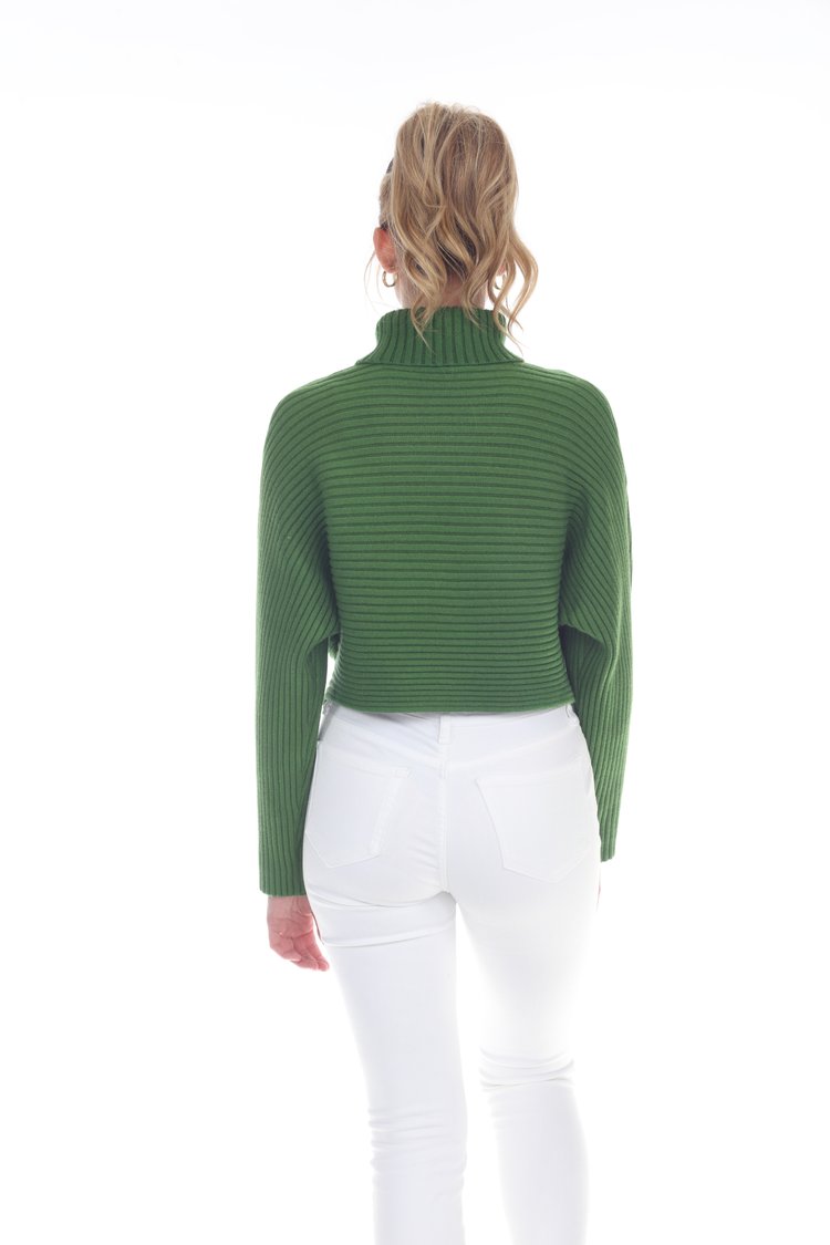 HAZEL TURTLENECK KNIT SWEATER