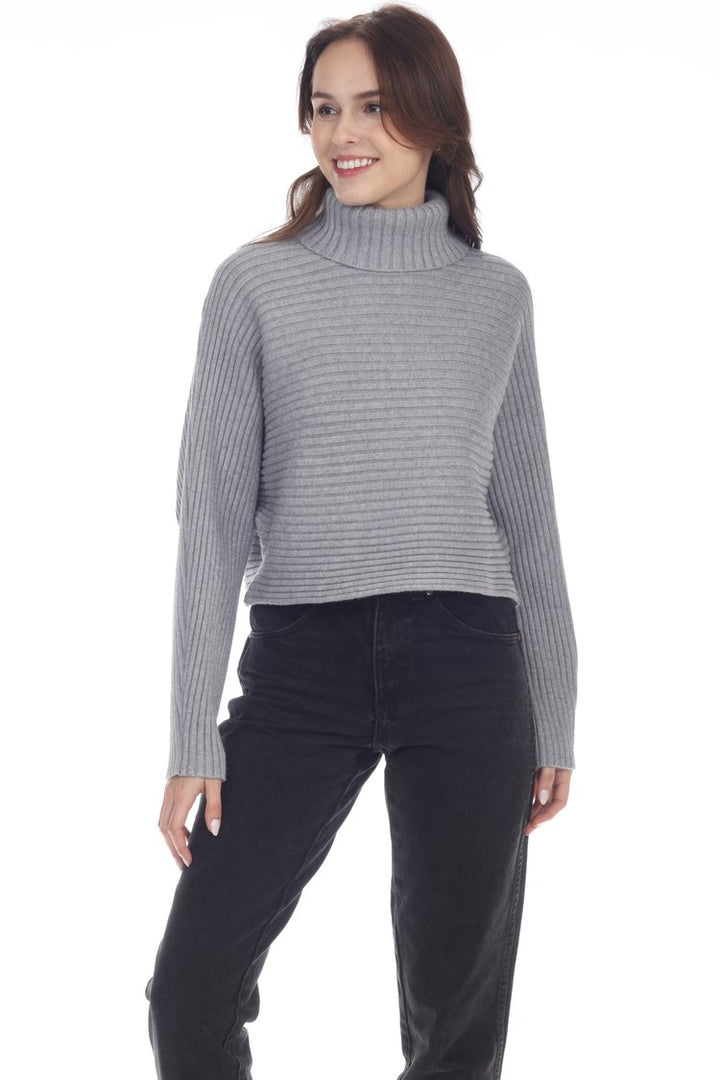 HAZEL TURTLENECK KNIT SWEATER