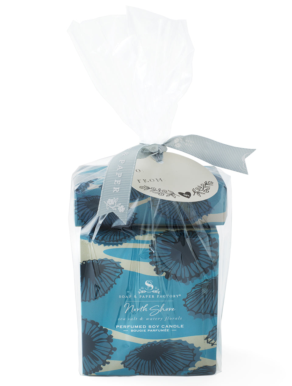 North Shore Single-Wick Candle & Soap Gift Set