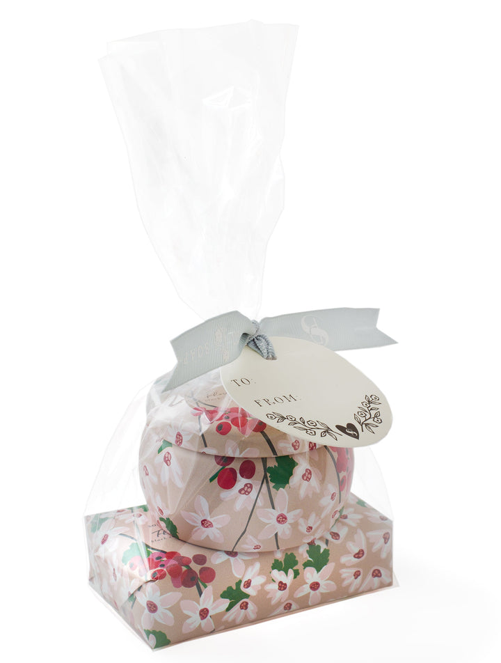 Flowering Currant Tin Candle & Soap Gift Set