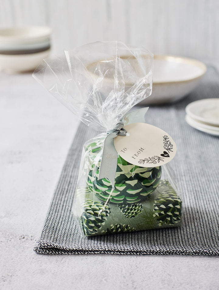 Roland Pine Tin Candle & Soap Gift Set