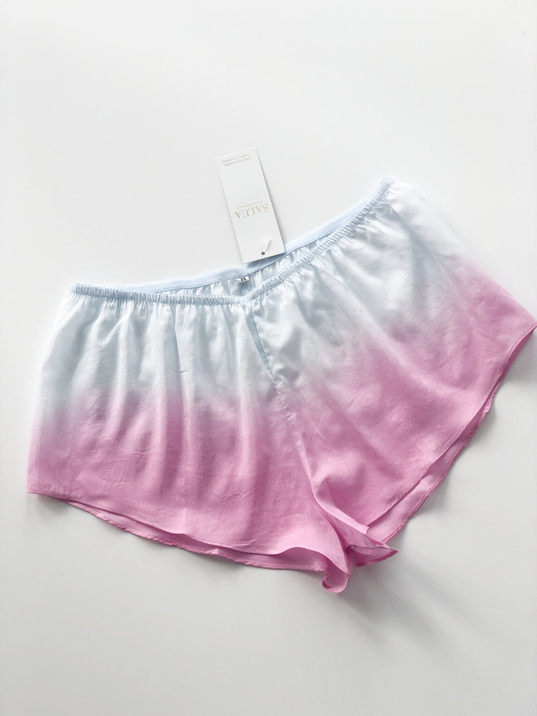 Sheer Gradient Shorts