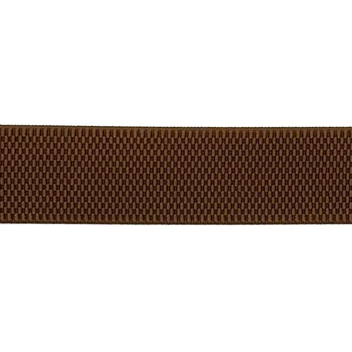 Stretch Band Belt Dark Brown