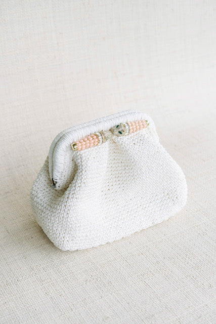 White Customizable Pouch