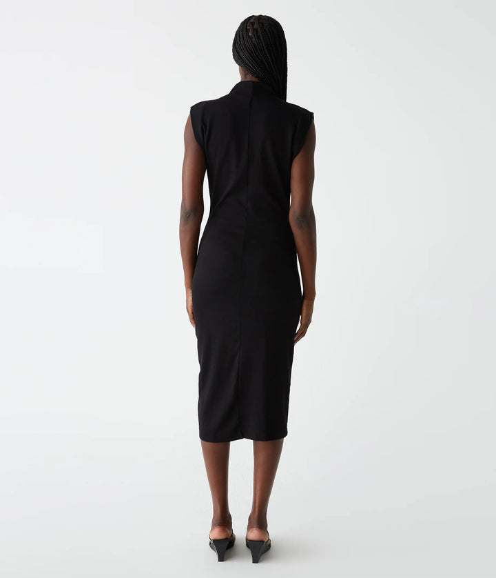 IOLANDO POWER SHOULDER DRESS