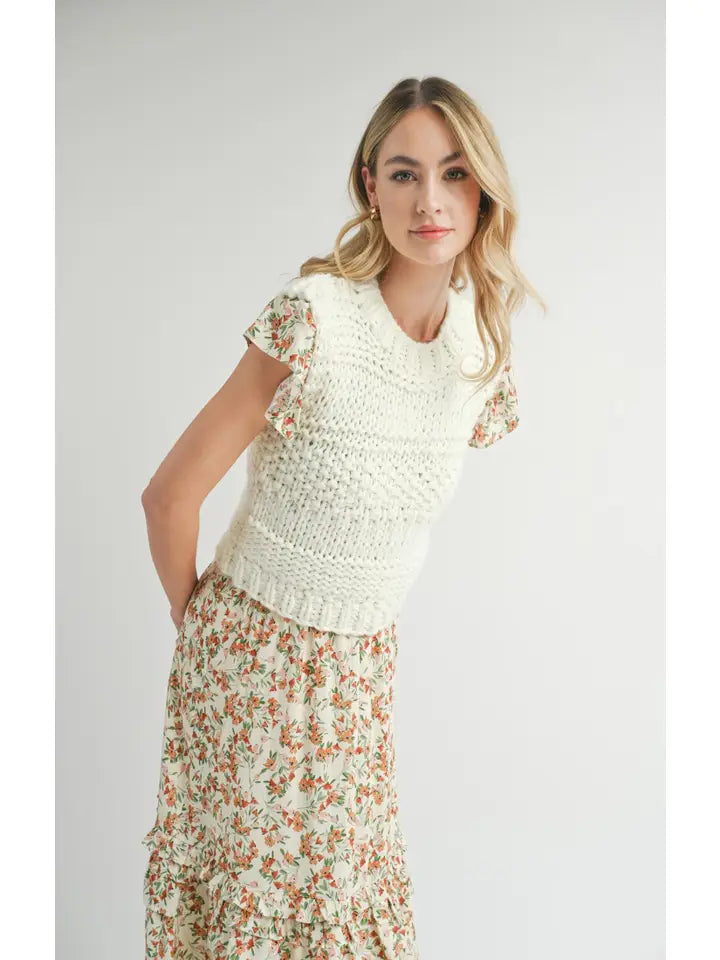 ISLA CHUNKY SWEATER VEST