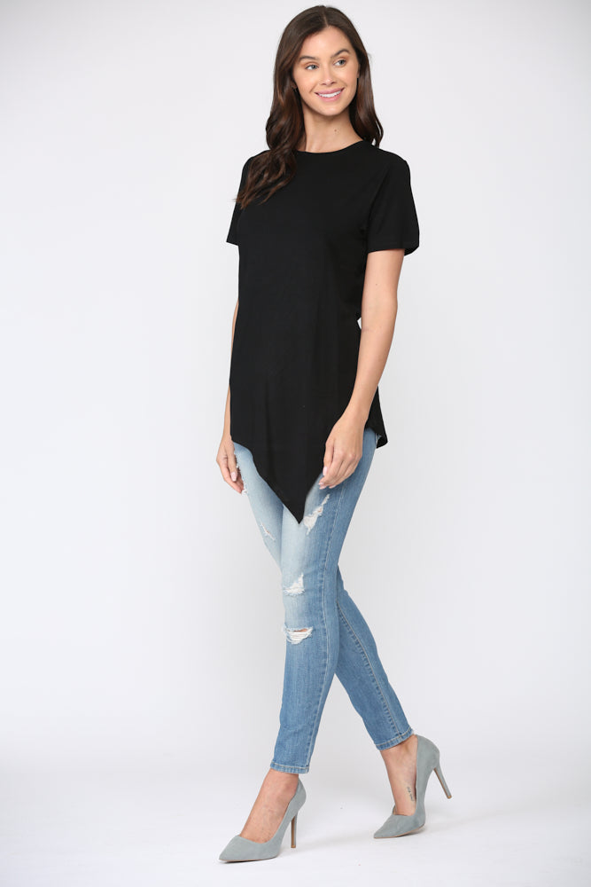 Kendall Modal Knit Crew Neck Top