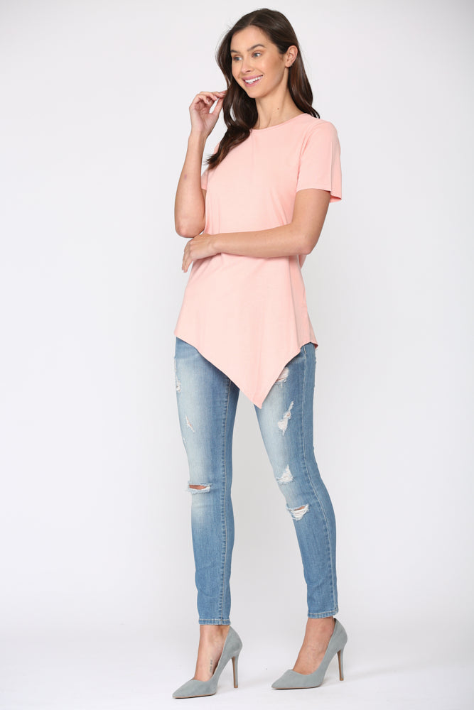 Kendall Modal Knit Crew Neck Top