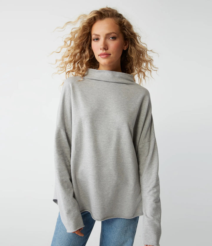 LAUREL MOCK NECK TOP