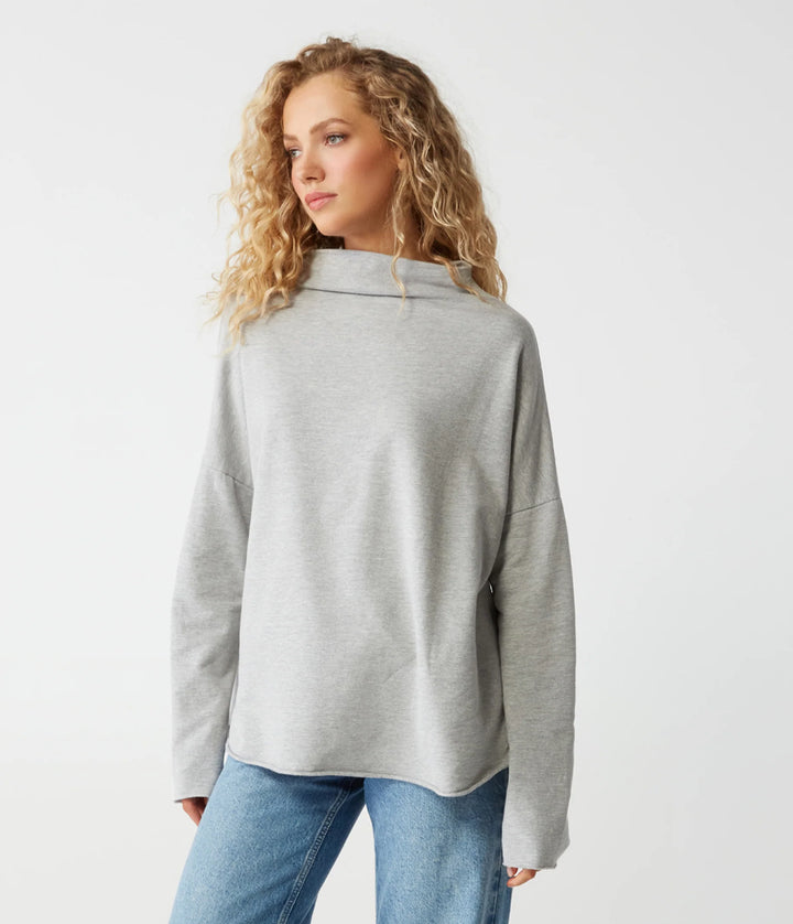 LAUREL MOCK NECK TOP