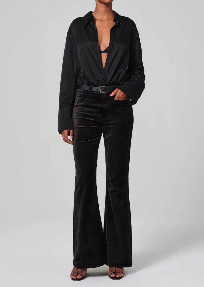 LILAH 32.5" VELVET PANTS