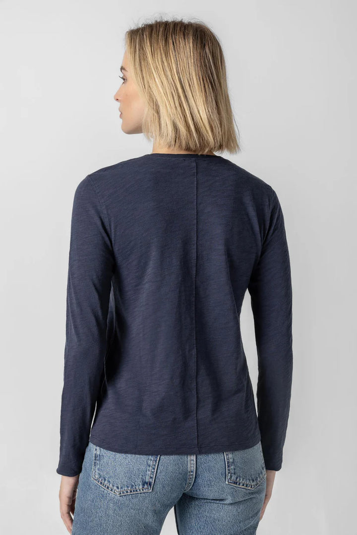 LONG SLEEVE V-NECK