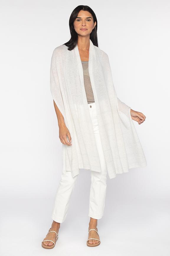 Lurex Stripe Wrap