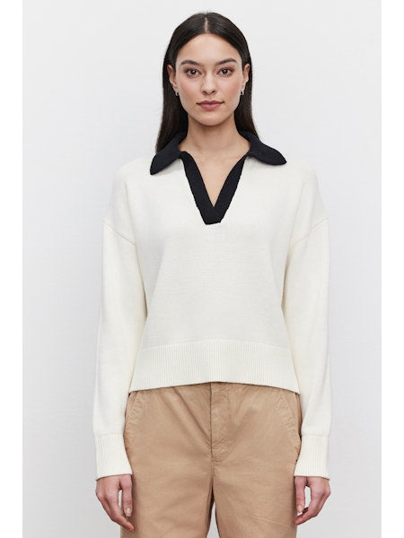 LUCIE COLLAR SWEATER