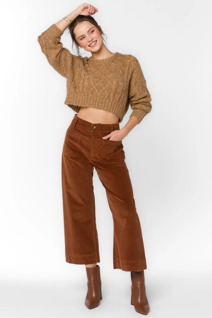 MARLA CROP SWEATER