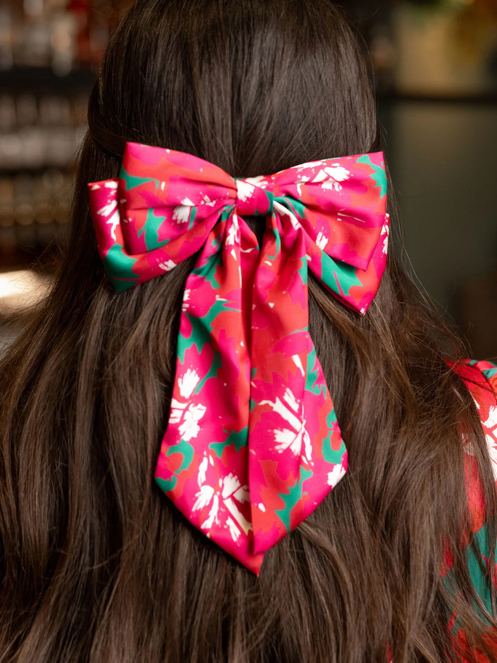 PRETTY POINSETTAS MIA BOW