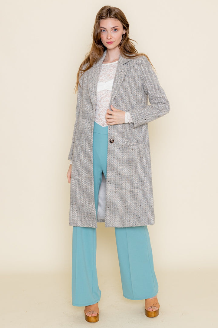 SLIM FIT POCKET COAT