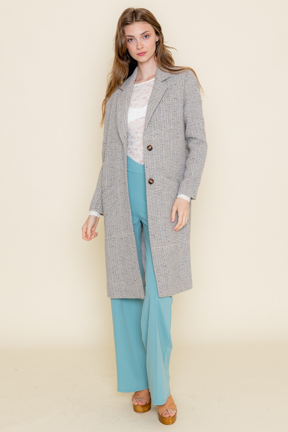 SLIM FIT POCKET COAT