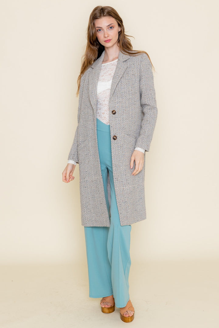 SLIM FIT POCKET COAT