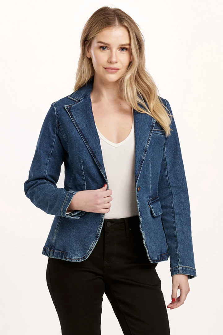 MINAH DENIM BLAZER