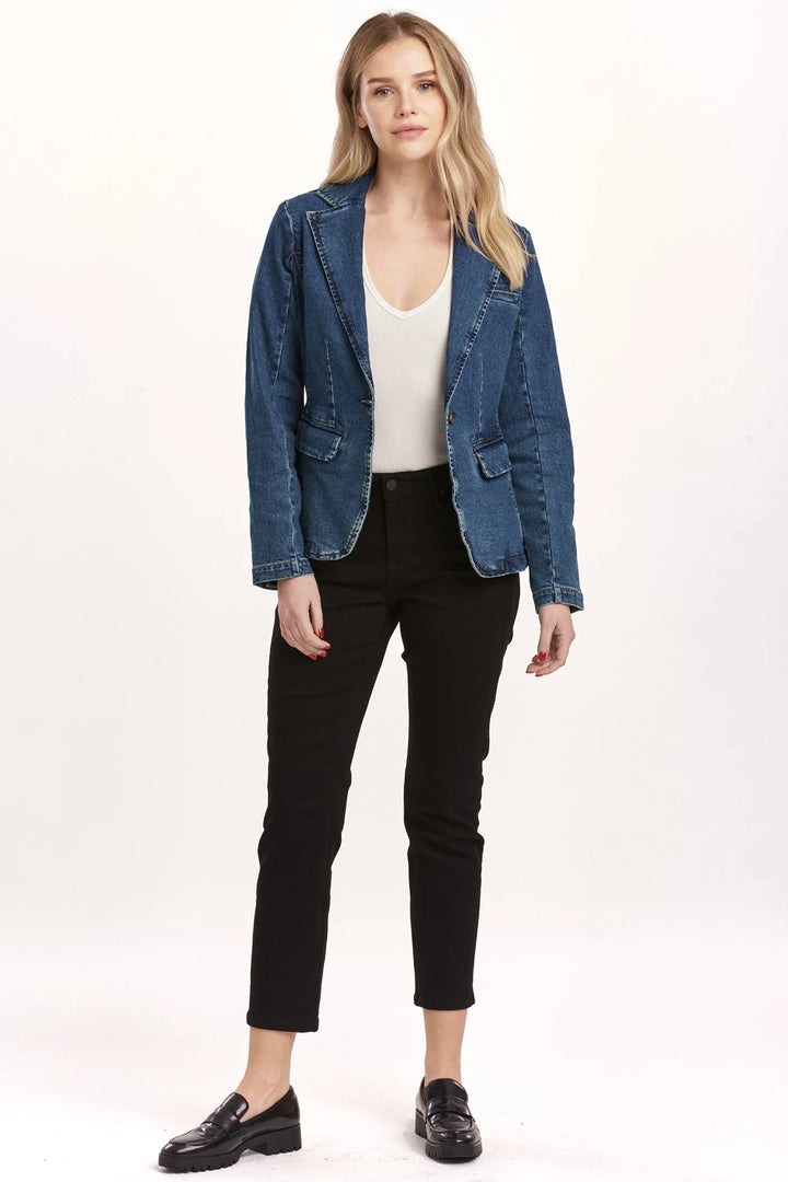 MINAH DENIM BLAZER