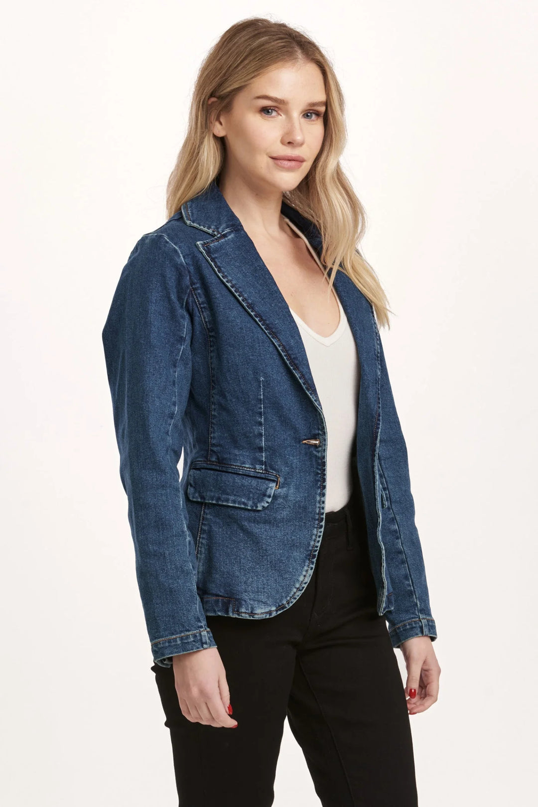 MINAH DENIM BLAZER