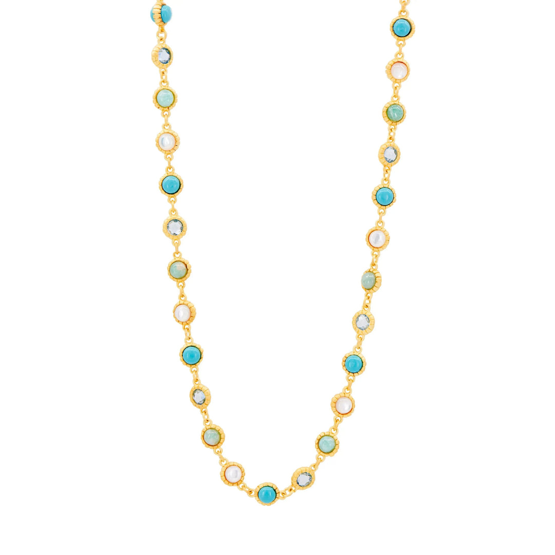  Sparkling Coast Long Chain Necklace Brooklyn Coast NECKLACE