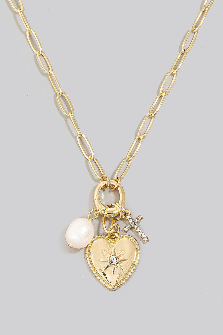 NORTH STAR CHARM NECKLACE