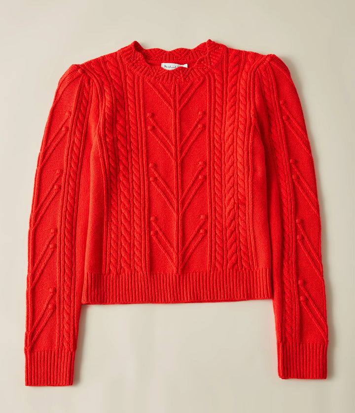 PIA CABLE KNIT SWEATER