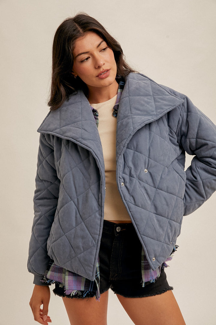 QUILTED JUMPER JACKET