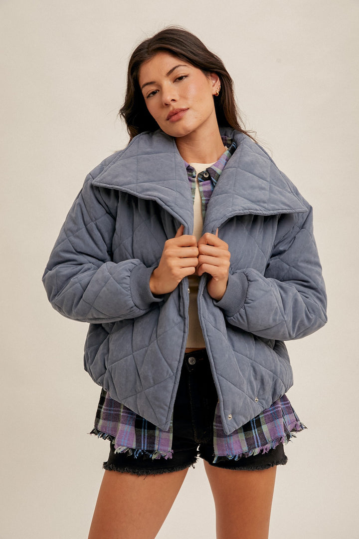 QUILTED JUMPER JACKET