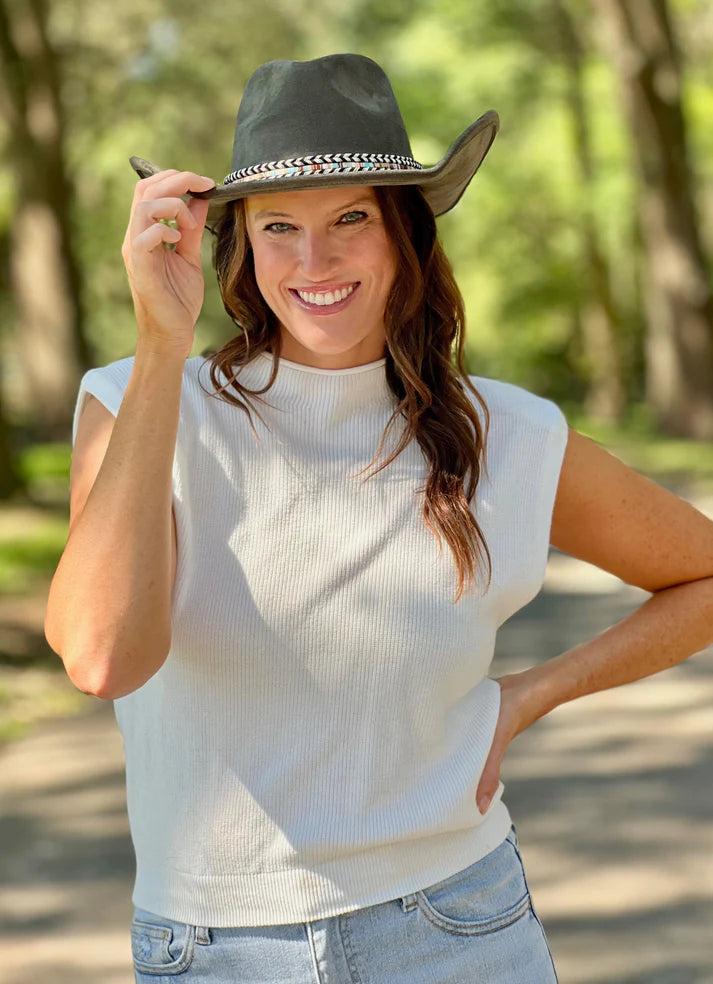 ROONEY SUEDE HAT