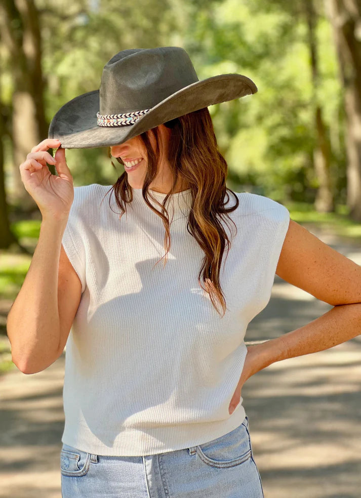 ROONEY SUEDE HAT