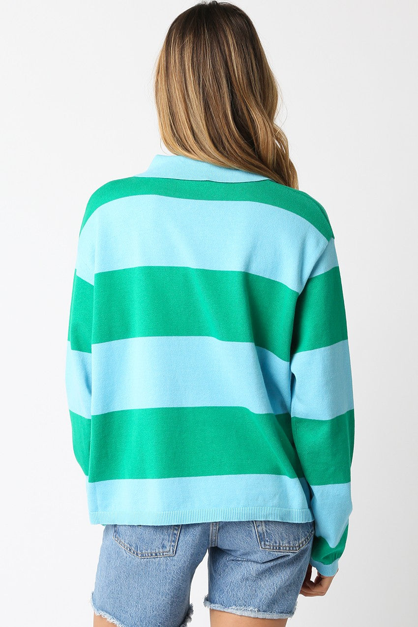 RORRY STRIPE SWEATER