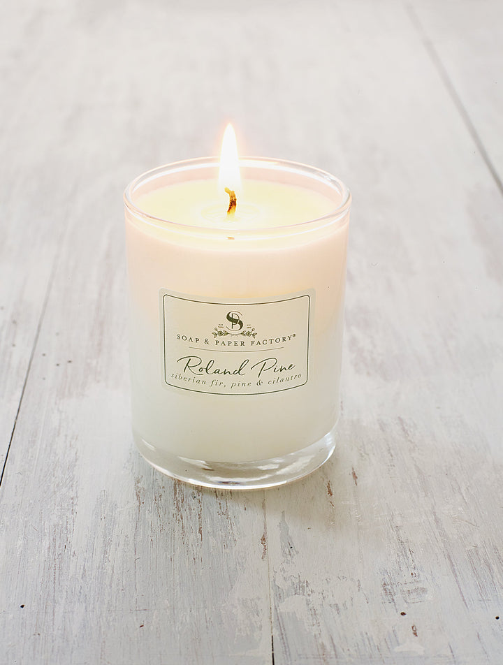 Roland Pine Votive Candle